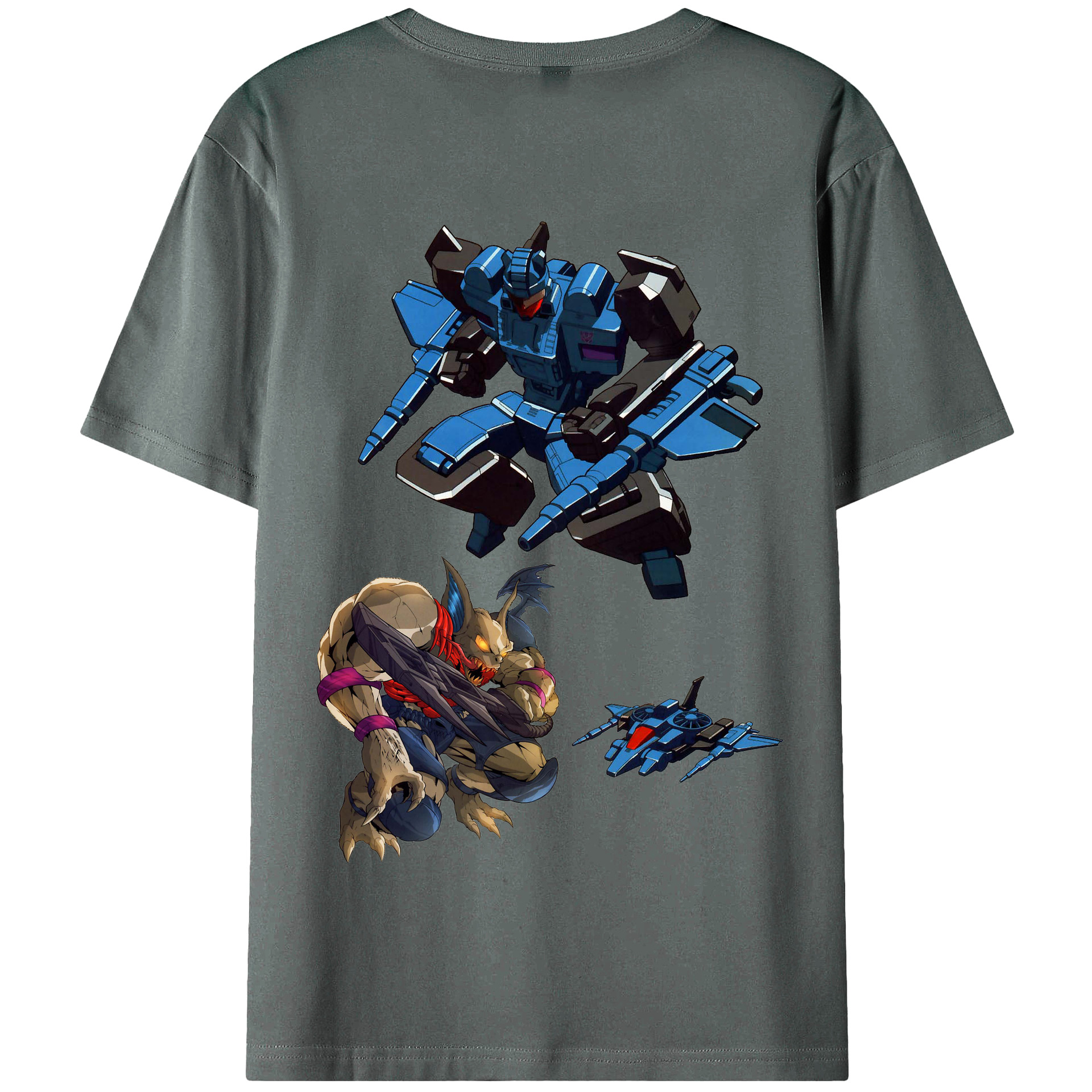 （画像用）  綿100％半袖Tシャツ（背面プリント）